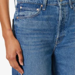 MOTHER Ditcher Roller Sneak Wide-leg High-rise Stretch-denim Jeans -Default Template 2 R04193832 HITTHEGROUNDRUNNING ALT04