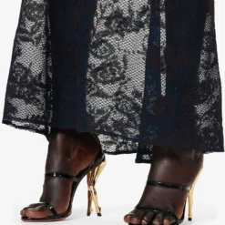 ALAIA Sheer Floral-pattern Cotton-blend Maxi Skirt 12 ALAIA Sheer Floral-pattern Cotton-blend Maxi Skirt -Default Template 2 R04196670 BLEUCENDRE ALT04