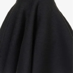 ALAIA Ribbed Flared Mid-rise Wool-blend Mini Skirt -Default Template 2 R04196694 NOIRALAIA ALT04