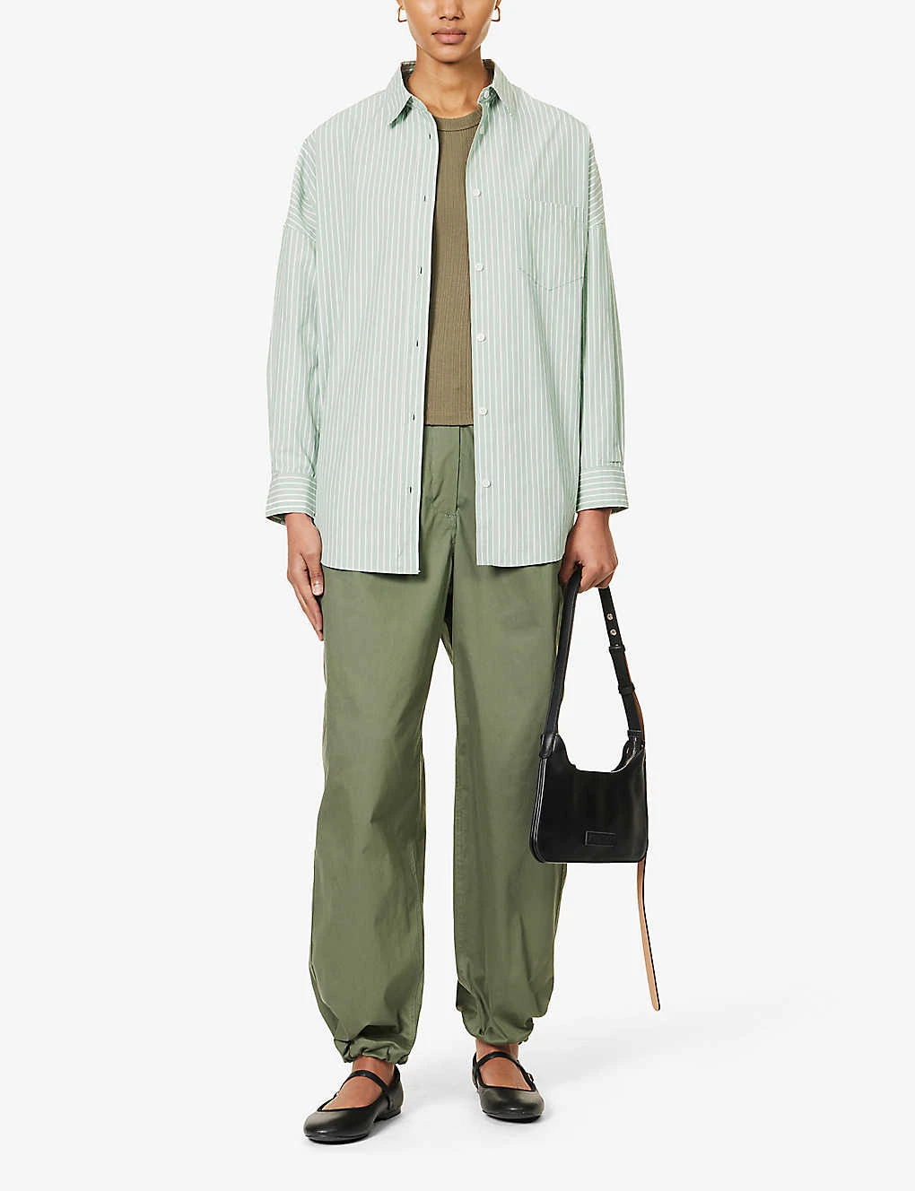 Chiara Dropped-shoulder Relaxed-fit Cotton Shirt 4 Chiara Dropped-shoulder Relaxed-fit Cotton Shirt - Image 2