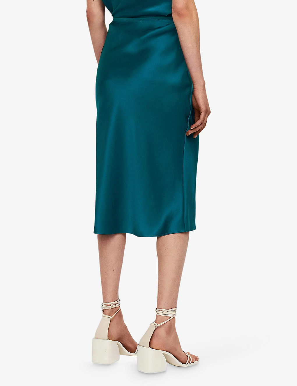 Joseph Isaak Slim-fit Silk Midi Skirt 5 Joseph Isaak Slim-fit Silk Midi Skirt - Image 3