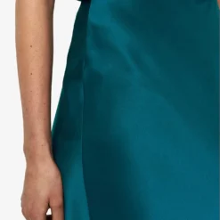 Joseph Isaak Slim-fit Silk Midi Skirt 11 Joseph Isaak Slim-fit Silk Midi Skirt -Default Template 2 R04203741 DARKTEAL ALT04
