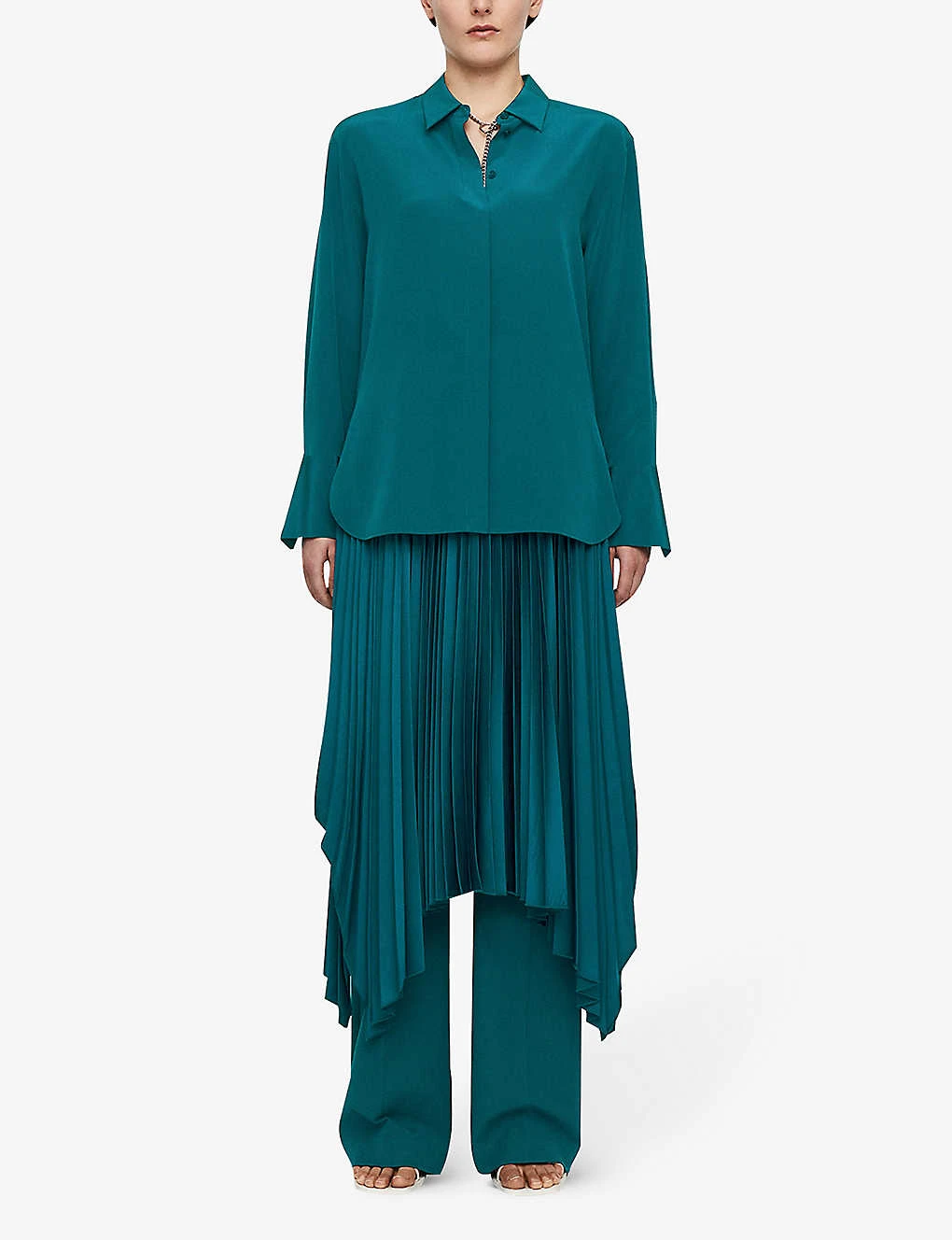 Joseph Bold Relaxed-fit Silk-crepe Shirt 4 Joseph Bold Relaxed-fit Silk-crepe Shirt - Image 2