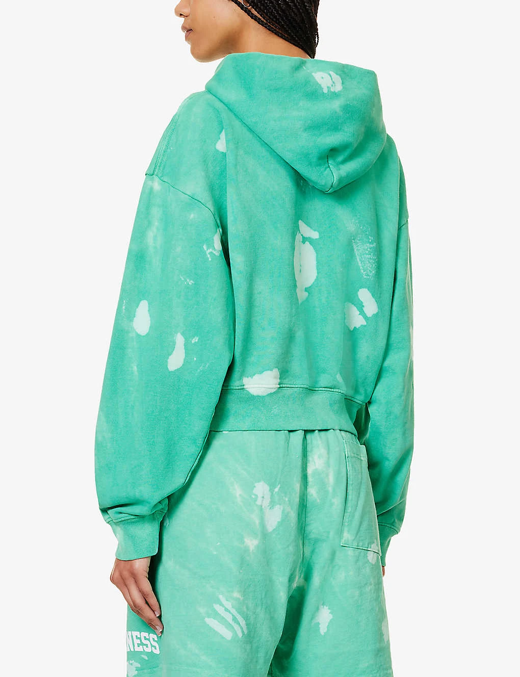 Serif Tie-dye Cotton-jersey Hoody 6 Serif Tie-dye Cotton-jersey Hoody - Image 4