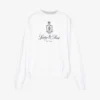 Vendome Brand-print Cotton Sweatshirt 1 Vendome Brand-print Cotton Sweatshirt -Default Template 2 R04205120 WHITENAVY M
