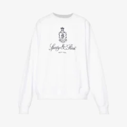 Vendome Brand-print Cotton Sweatshirt