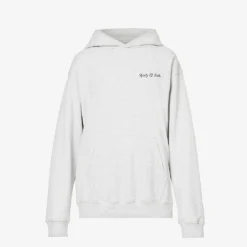 HWCNY Logo-print Relaxed-fit Cotton-blend Hoody