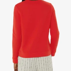 Whistles Paris-logo Relaxed-fit Cotton Sweatshirt 10 Whistles Paris-logo Relaxed-fit Cotton Sweatshirt -Default Template 2 R04213104 RED ALT03